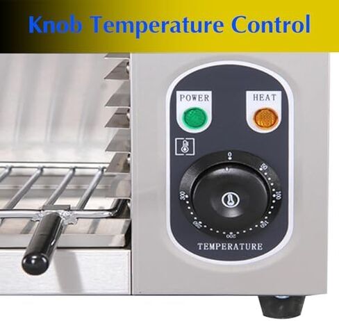 Commercial Electric Cheese Melter Grill 2000W High-Power Salamander Broiler for Perfect Melting Toasting Grilling Adjustable Temperature Stainless Steel Oven in Saudi Arabia