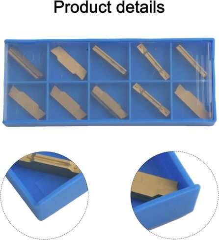 MGMN300-M إدراجات كربيد 3 مم لقطع الحز باستخدام الحاسب الآلي لحاملي أدوات MGEHR/MGIVR 10 عبوات لأجزاء الألومنيوم والنحاس الصلب in Kuwait