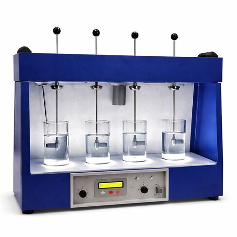 Digital Flocculation Jar Test Apparatus, 4 Spindle Stirrer, Laboratory Water Testing Equipment in Saudi Arabia