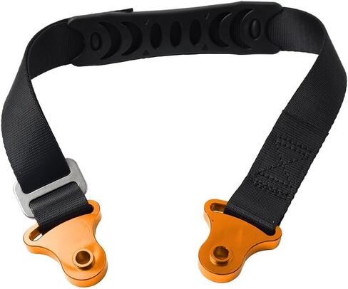 Cnonee1 1 Pc Drive Belts Pull Strap Rope Rescue Strap Iron Orange Rear Universal for of motorcycle dirt bike in Saudi Arabia