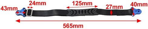 Cnonee1 1 Pc Pull Strap Rope Drive Belts Rescue Strap Iron Green Rear Universal for of motorcycle dirt bike in Saudi Arabia