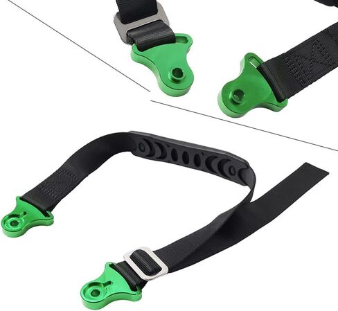Cnonee1 1 Pc Pull Strap Rope Drive Belts Rescue Strap Iron Green Rear Universal for of motorcycle dirt bike in Saudi Arabia