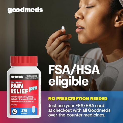 قارنه مع تايلينول بي إم مسكن الألم ومساعد النوم، أسيتامينوفين عام 500 ملغ، سريع المفعول، قوة إضافية للصداع والصداع النصفي والأوجاع | تكوين غير العادة (عدد 375) in Kuwait