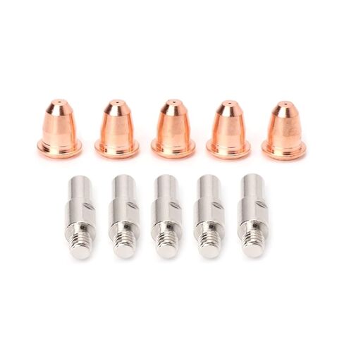 50pcs S45 Plasma Ferramenta Cutter Torch Consumables KIT Electrode 0.8mm Nozzle Tip for Welding Nozzle in Saudi Arabia
