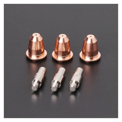 50pcs S45 Plasma Ferramenta Cutter Torch Consumables KIT Electrode 0.8mm Nozzle Tip for Welding Nozzle in Saudi Arabia