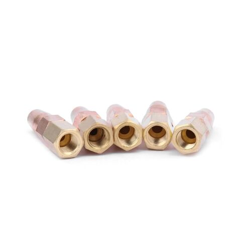 5 Pcs H01-6 Propane Gas Welding Nozzle Oxygen Contact Tips Holder Nozzle in Saudi Arabia