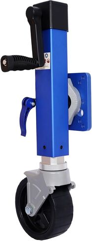 مقبس لسان المقطورة بوزن 1800 رطل - مقبس مقطورة من الألومنيوم عالي التحمل مع عجلة 7.5 بوصة، مقبض مريح للرياح الجانبية، يناسب لسان مقطورة 3 × 5، سفر 10 بوصة للقوارب والمركبات الترفيهية ومقطورات المرافق in Kuwait