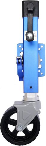 مقبس لسان المقطورة بوزن 1800 رطل - مقبس مقطورة من الألومنيوم عالي التحمل مع عجلة 7.5 بوصة، مقبض مريح للرياح الجانبية، يناسب لسان مقطورة 3 × 5، سفر 10 بوصة للقوارب والمركبات الترفيهية ومقطورات المرافق in Kuwait