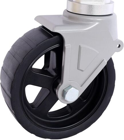 مقبس لسان المقطورة بوزن 1800 رطل - مقبس مقطورة من الألومنيوم عالي التحمل مع عجلة 7.5 بوصة، مقبض مريح للرياح الجانبية، يناسب لسان مقطورة 3 × 5، سفر 10 بوصة للقوارب والمركبات الترفيهية ومقطورات المرافق in Kuwait