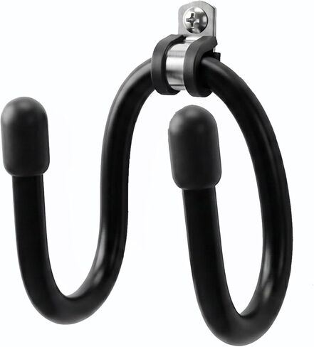 vanpro 2-Pack Skateboard Hook Skateboard Wall Mount & Display Hanger – Flexible W-Style Storage Rack for Longboards, Electric Skateboards, Penny & Cruisers (Black) in Kuwait