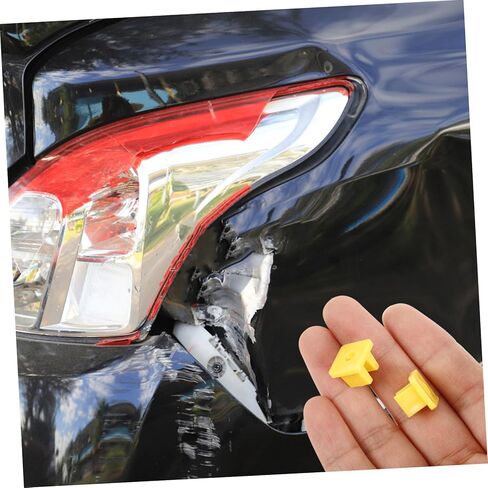 Ciieeo 100pcs Car Engine Splash Shield Retainer Clips Square Hole Panel Fasteners Compatible Car Models Sturdy in Saudi Arabia