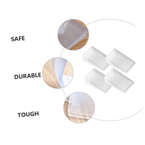 Holibanna 12-Piece Furniture Leveling Shims Non-Slip Adjustable Levelers for Cabinets Tables and Home Improvement DIY Projects in Kuwait