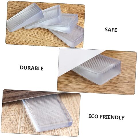DECHOUS 12pcs Wedge Furniture Shims for Leveling Tables Cabinets and Sofas Adjustable Height Sturdy Plastic Construction for Home and DIY Projects in Saudi Arabia