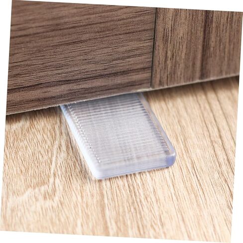DECHOUS 12pcs Wedge Furniture Shims for Leveling Tables Cabinets and Sofas Adjustable Height Sturdy Plastic Construction for Home and DIY Projects in Saudi Arabia