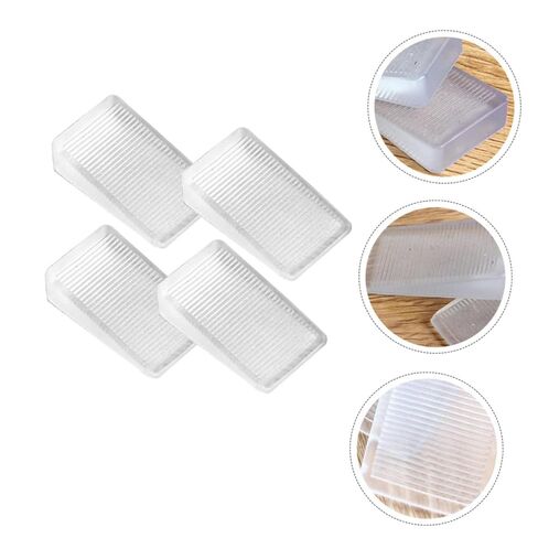 DECHOUS 12pcs Wedge Furniture Shims for Leveling Tables Cabinets and Sofas Adjustable Height Sturdy Plastic Construction for Home and DIY Projects in Saudi Arabia