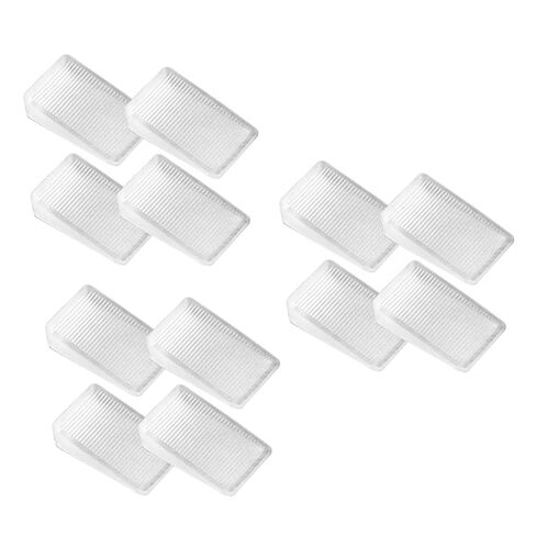 MAGICLULU 12Pcs Table Shims Wedge Levelers for Furniture Leveling for Cabinets Doors and Uneven Floors Stackable Design for Height in Saudi Arabia