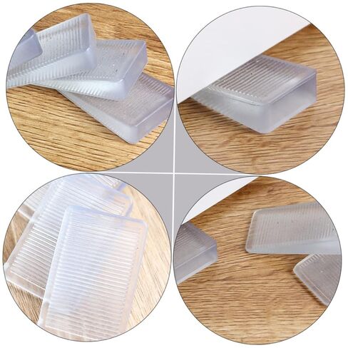 MAGICLULU 12Pcs Table Shims Wedge Levelers for Furniture Leveling for Cabinets Doors and Uneven Floors Stackable Design for Height in Saudi Arabia
