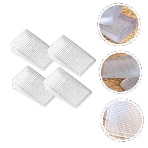 MAGICLULU 12Pcs Table Shims Wedge Levelers for Furniture Leveling for Cabinets Doors and Uneven Floors Stackable Design for Height in Saudi Arabia