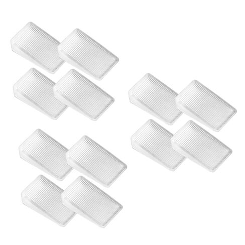 12Pcs Wedge Levelers Furniture Shims for Stabilizing Uneven Tables and Cabinets Non Slip Design for Easy Leveling of Doors Windows and More in Saudi Arabia
