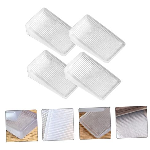 12Pcs Wedge Levelers Furniture Shims for Stabilizing Uneven Tables and Cabinets Non Slip Design for Easy Leveling of Doors Windows and More in Saudi Arabia