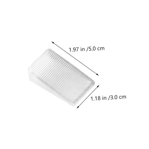 12Pcs Wedge Levelers Furniture Shims for Stabilizing Uneven Tables and Cabinets Non Slip Design for Easy Leveling of Doors Windows and More in Saudi Arabia
