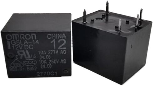 AMNOOL 10 قطعة التبديلات G5LE-14-12V G5LE-14-24V G5LE-14-DC12V G5LE-14-DC12V G5LE-14-DC24V G5LE-14 12VDC 24 in Kuwait