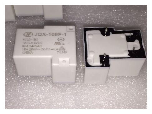 Relay 10pcs JQX-105F-1-012D-1HS JQX-105F-1 012D-1HS HF105F-1-012D-1HS 30A 4PIN in Saudi Arabia