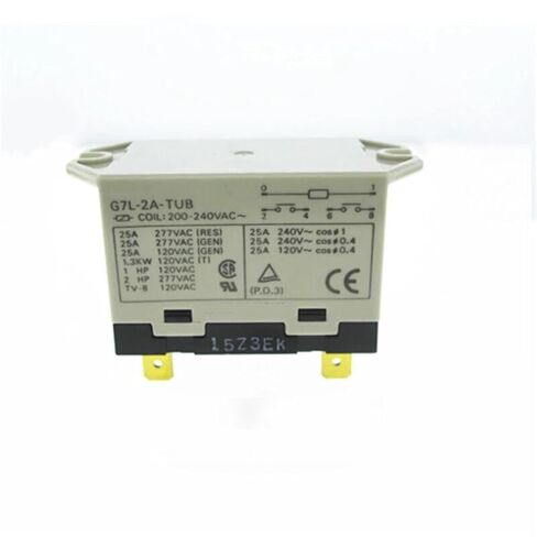 Relay G7L-2A-TUB 200-240VAC G7L-2A-TUB 200-240VAC G7L-2A-TUB 200-240VAC 25A 277VAC 6PIN (Size : 5pcs) in Saudi Arabia