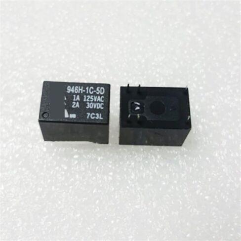 AMNOOL 10 قطعة التتابع 946H-1C-5D 5VDC 946H-1C-12D 12VDC 946H-1C-24D 24VDC 6PINS 2A 946H 1C 24D 24V 5V 12V in Kuwait