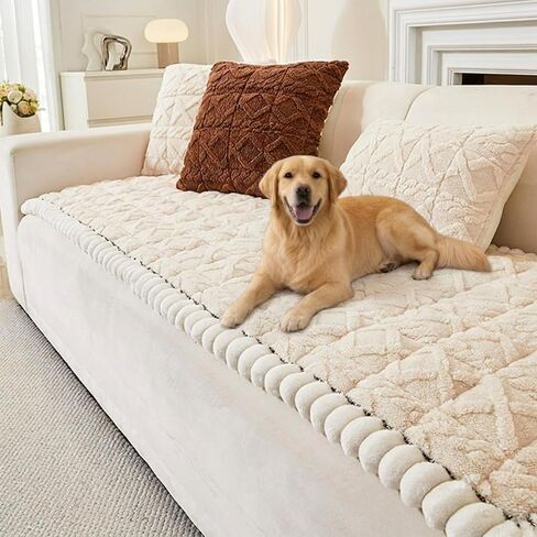Pawcart Couch Cover, 2025 New Couch Cover for Dogs Washable, Non Slip Thick Corduroy Pet Blanket, Soft Warm Material, Gentle on Skin, Non-Allergic, Perfect for Home Use in Saudi Arabia