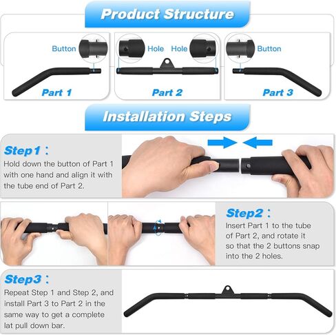 نظام بكرة كابل اللياقة البدنية، ملحقات آلة السحب والرفع في صالة الألعاب الرياضية، معدات التدريبات المنزلية للعضلة ذات الرأسين ثلاثية الرؤوس، الكتف، الذراع، الساعد، تمرين قوة العضلات in Kuwait