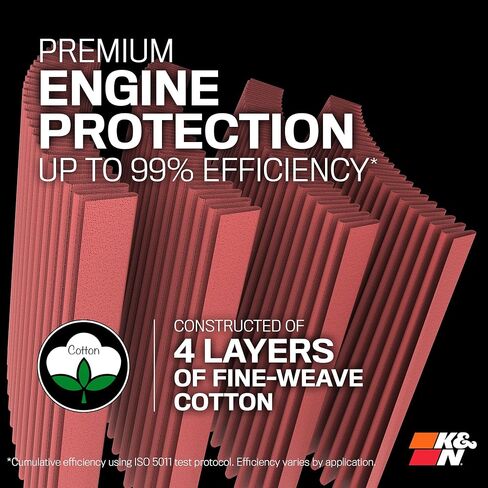 K&N High-Flow Original Lifetime Universal Clamp-On Air Filter: High Performance, Premium, Washable: Flange Diameter: 3.5 In, Filter Height: 9 In, Flange Length: 1.75 In, Shape: Round Tapered, RE-0920 in Saudi Arabia