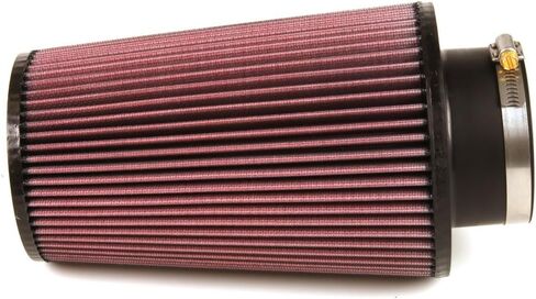 K&N High-Flow Original Lifetime Universal Clamp-On Air Filter: High Performance, Premium, Washable: Flange Diameter: 3.5 In, Filter Height: 9 In, Flange Length: 1.75 In, Shape: Round Tapered, RE-0920 in Saudi Arabia