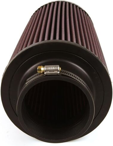 K&N High-Flow Original Lifetime Universal Clamp-On Air Filter: High Performance, Premium, Washable: Flange Diameter: 3.5 In, Filter Height: 9 In, Flange Length: 1.75 In, Shape: Round Tapered, RE-0920 in Saudi Arabia