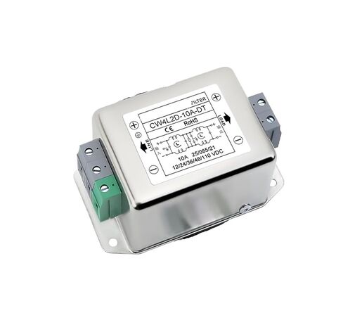 CW4L2D-10A/20A/30A-DT مرشح طاقة سفلي أحادي الطور على مرحلتين DC12V 24V 48V 100V(CW4L2D-20A-DT) in Saudi Arabia