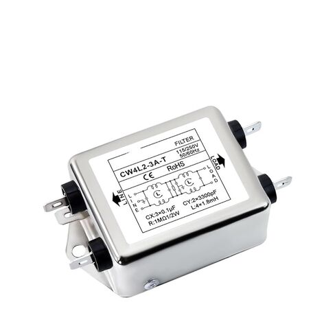 CW4L2-3A/6A/10A/20A-T AC Two-Stage Solder Lug Single-Phase AC Power Filter(CW4L2-20A-T) in Saudi Arabia