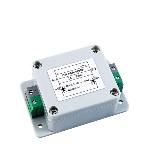 CW4-6A/10A/20A-S 002 Plastic housing Single-Stage Terminal Power Filter DC12V 24V 48V(CW4-10A-S 002) in Saudi Arabia