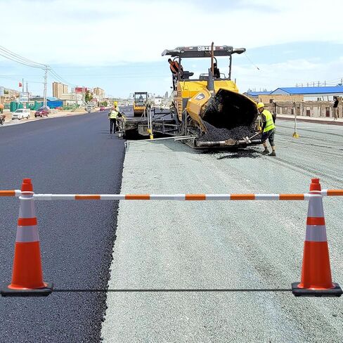 8 حزم من 4 أقدام إلى الحد الأقصى 7 أقدام قضبان مخروطية مرورية قابلة للسحب، قضبان مخروطية عاكسة قابلة للتوسيع لسلامة مواقف السيارات، حواجز مؤقتة محمولة لبناء أعمال الطرق in Kuwait