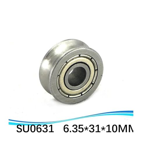 Roller Bearings SU0631 6.35 * 31 10 Bearing U Groove Steel Inch Deep Ra 0.8 in Saudi Arabia