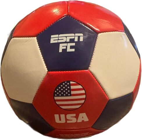 USA Soccer Ball, Size 5, Red White and Blue, Official Design in Saudi Arabia