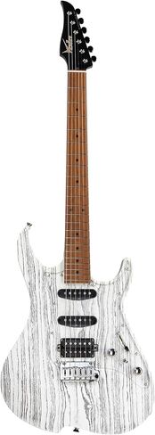 Vola Electric Guitar OZ RV ROA MC Sand Blast White Matte Handmade in Japan MIJ Roasted Maple Neck Gotoh Bridge Gotoh Locking Tuner 6 Strings Modern C Neck For All Levels in Kuwait