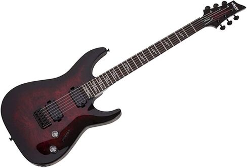 Schecter Omen Elite-6 Electric Guitar - Black Cherry Burst in Saudi Arabia