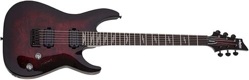 Schecter Omen Elite-6 Electric Guitar - Black Cherry Burst in Saudi Arabia