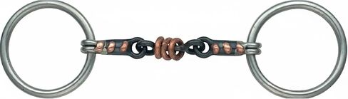 Shires Equestrian Sweet Iron Copper Roller Snaffle Bit in Saudi Arabia