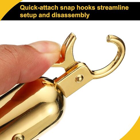 Velvet Queue Barrier Rope 4Ft Light Pink with Golden Snap Hooks for Crowd Control (2-Pack) in Kuwait