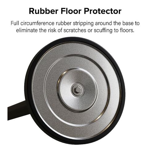 Montour Line Cline Post and Rope Stanchion Set - Black with Sloped Base and Crown Top - Includes (2) Posts in Kuwait