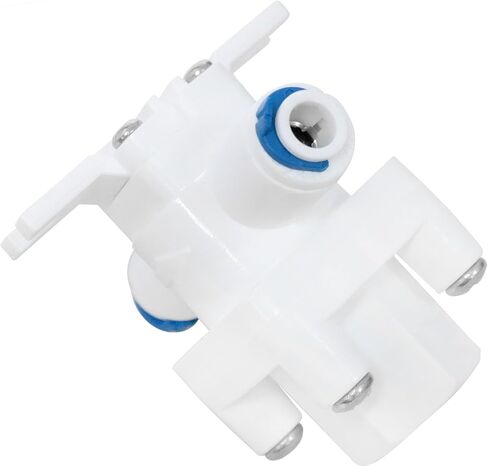 RO water pressure reducing valve regulator filter compatible with 1/4 "OD pipe create a stable water pressure environment for reverse osmosis systems 1pcs in Saudi Arabia
