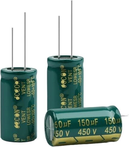 مكثف كهربائيا الألومنيوم 6.3 فولت-450 فولت ، 100 فائق التوهج-470 فائق التوهج (25V470UF 10 قطعة) in Kuwait