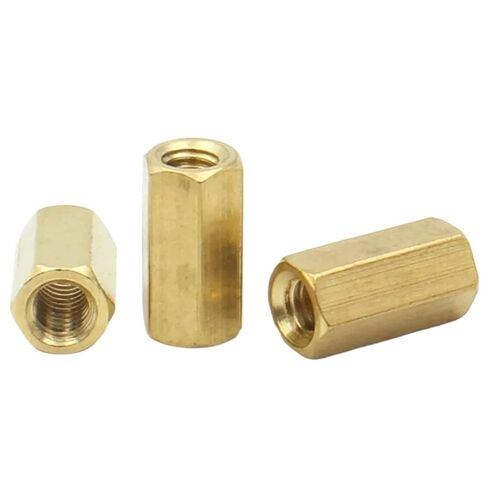 Brass Hex Male Female Standoff M2 M3 M4 M5 Pillar Stud Mount Spacer Hexagon PCB Motherboard Hollow Bolt Screw(45mm) in Saudi Arabia
