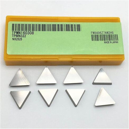 Hardware Milling Cutter Carbide Blade TPMN160308 NX2525 Metal Turning Tool TPMN 160308 Milling Cutter Stainless Steel Machining Turning Blade in Saudi Arabia
